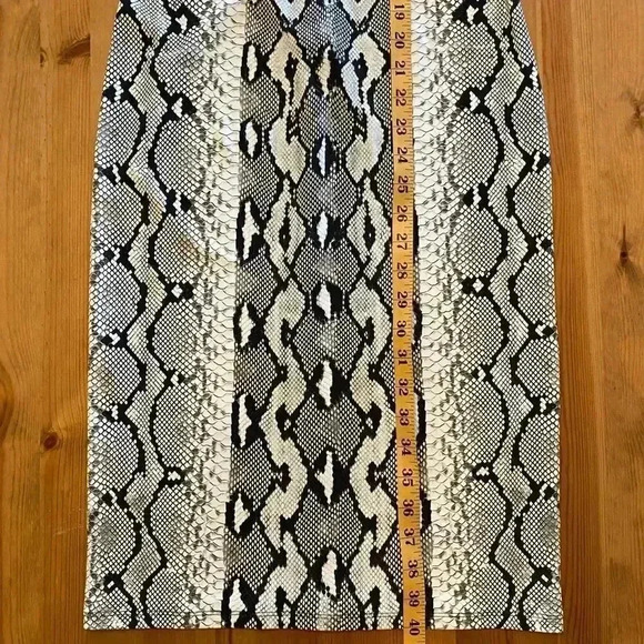 Roberto Cavalli Snake Print Sheath Midi Dress Stretch Office Siren Boardroom - Picture 12 of 15